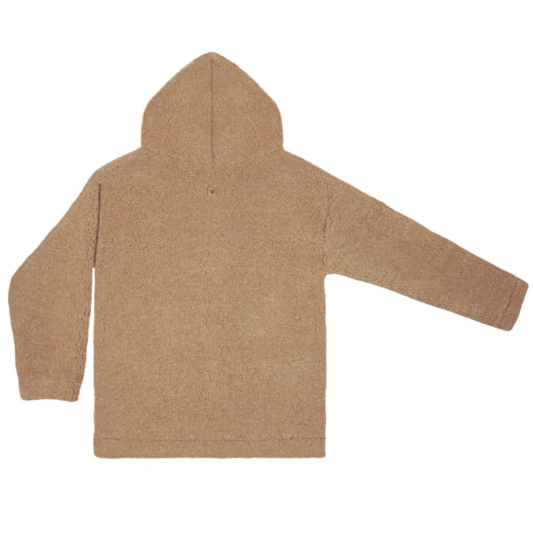 Zaffiro Lammfell Damen Kapuzenjacke braun ZOYA