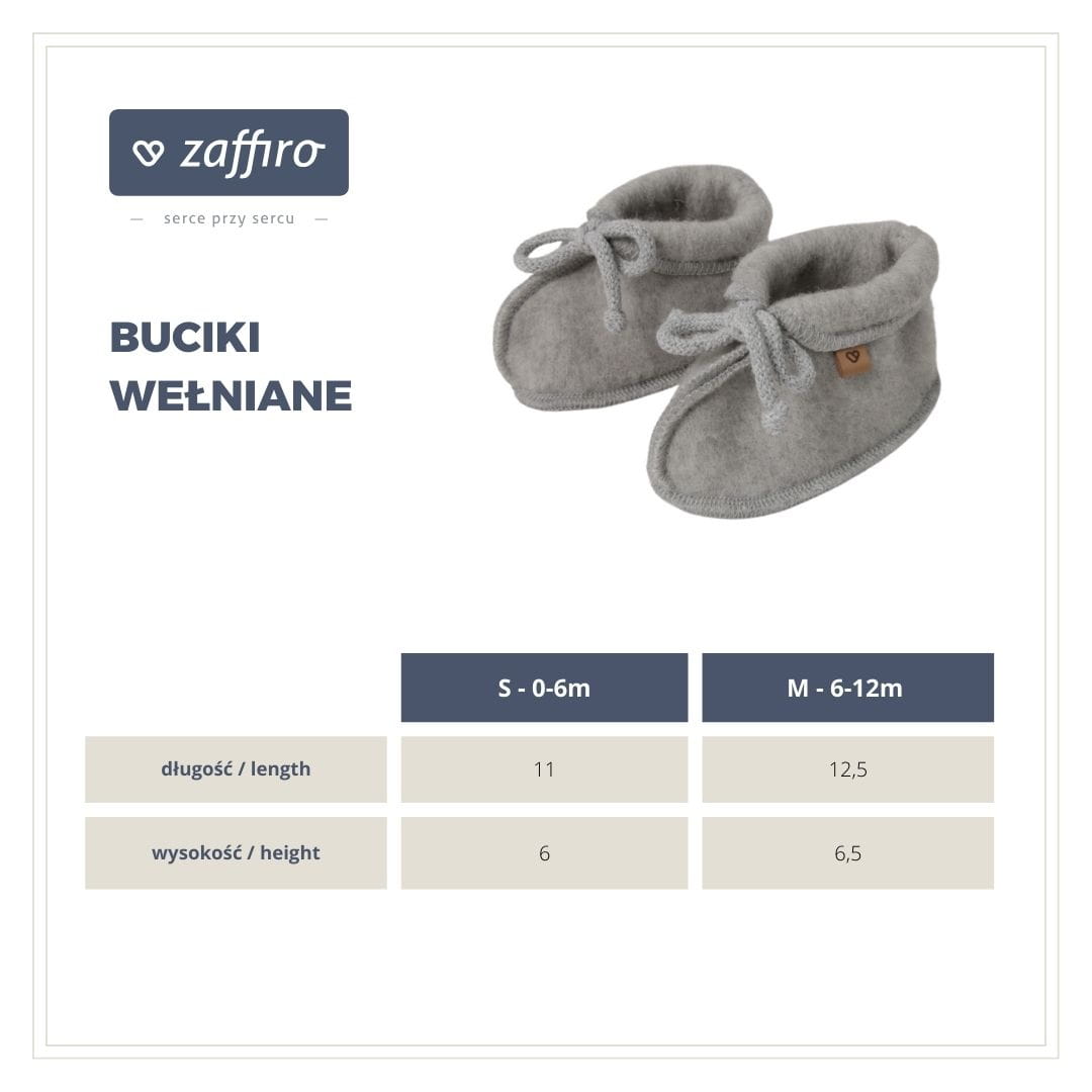 Zaffiro Kinderstiefel aus grauem Schafsfell