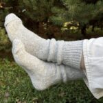Socken aus neuseeländischer Schafwolle PILKOS