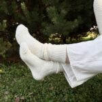 Socken aus neuseeländischer Schafswolle SNOWY