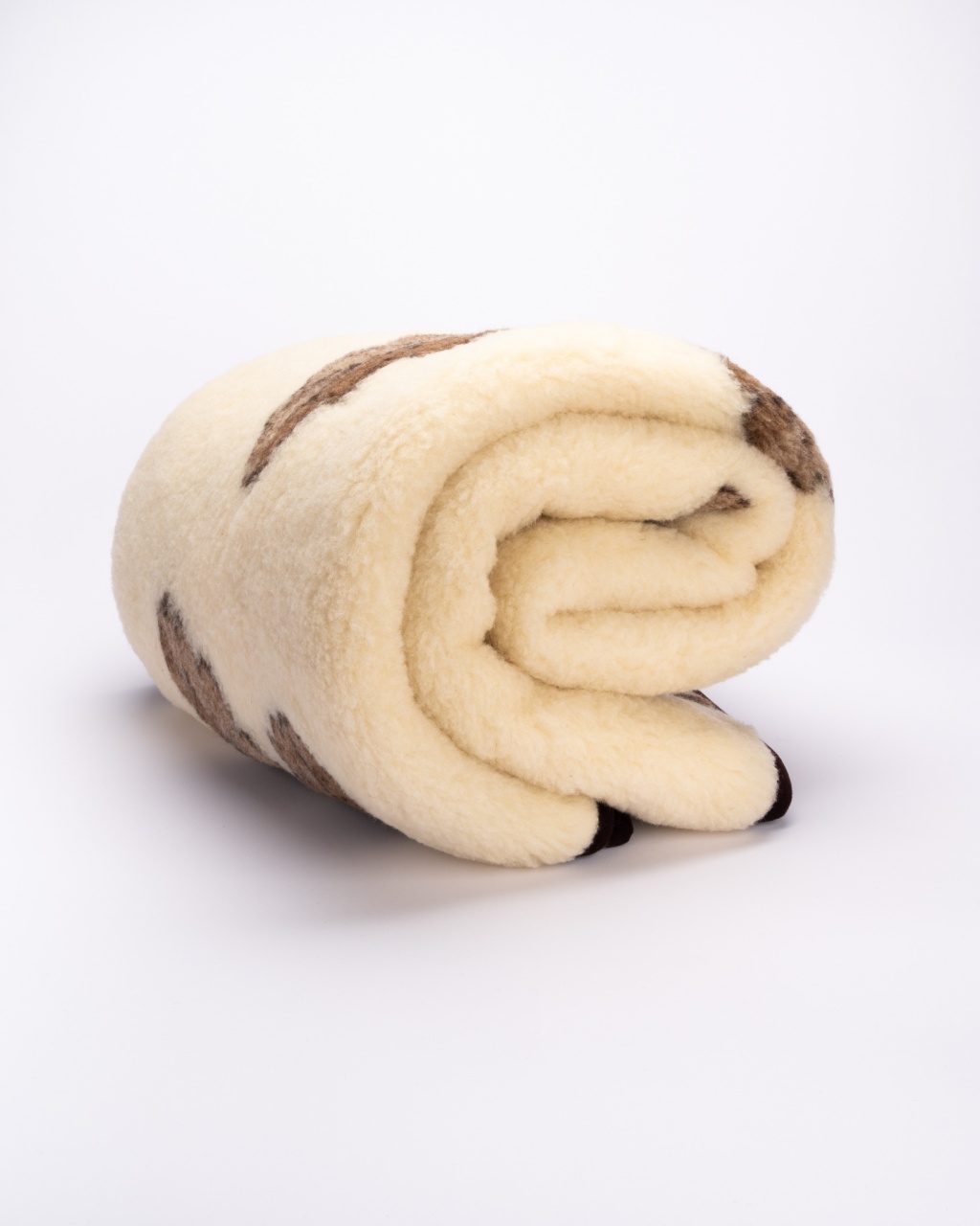 Decke aus 100% natürlicher Merinowolle OAK 800 g/m