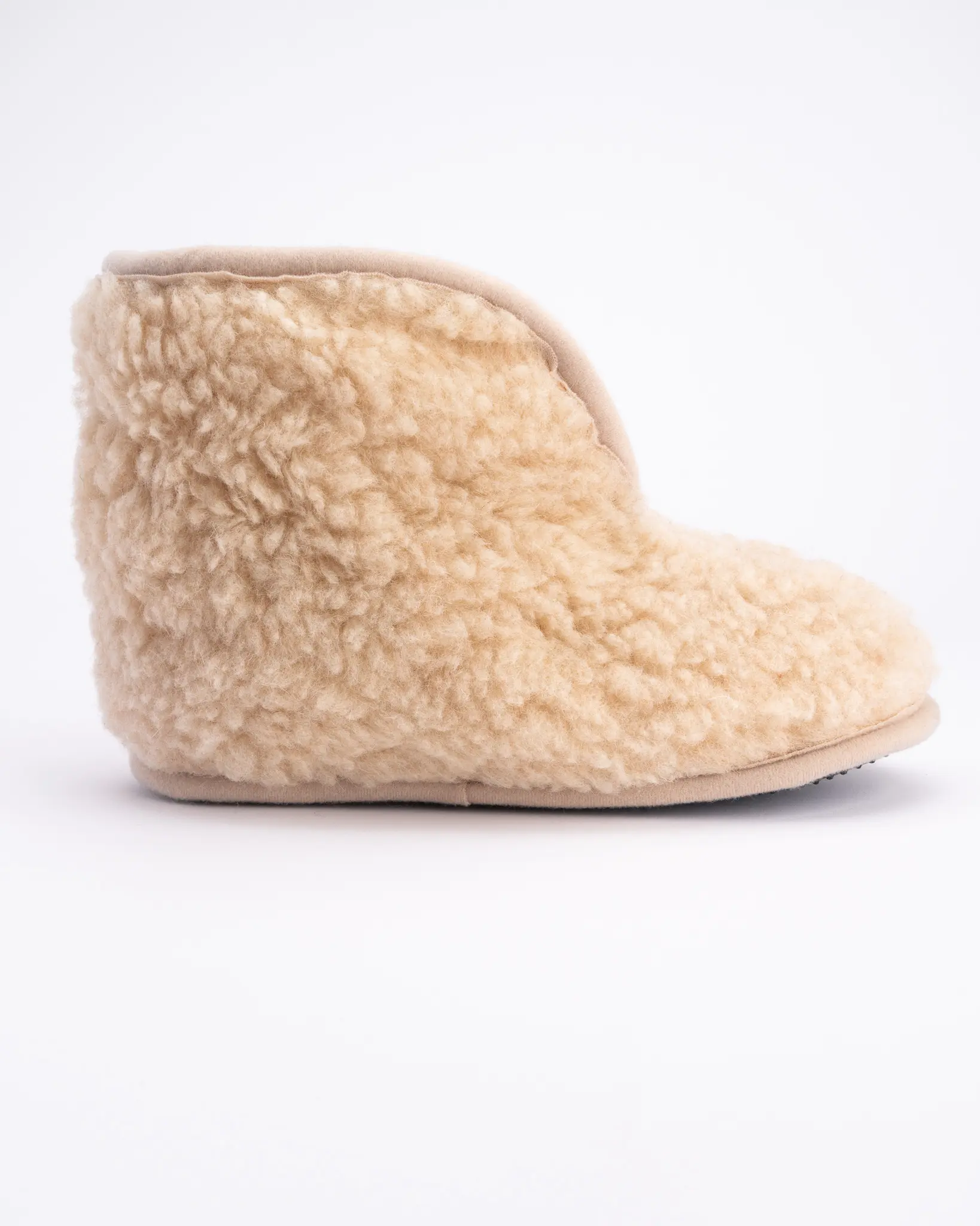 WoolLando Hausschuhe aus natürlicher Merinowolle CORAL