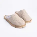 WoolLando Hausschuhe aus Merinowolle Beige