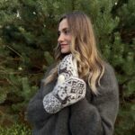 Damenfäustlinge aus Merinowolle RUDOLFAS