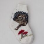 Kindersocken aus Merinowolle EŽIUKAS