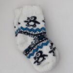 Kindersocken aus Merinowolle PINGVINAS
