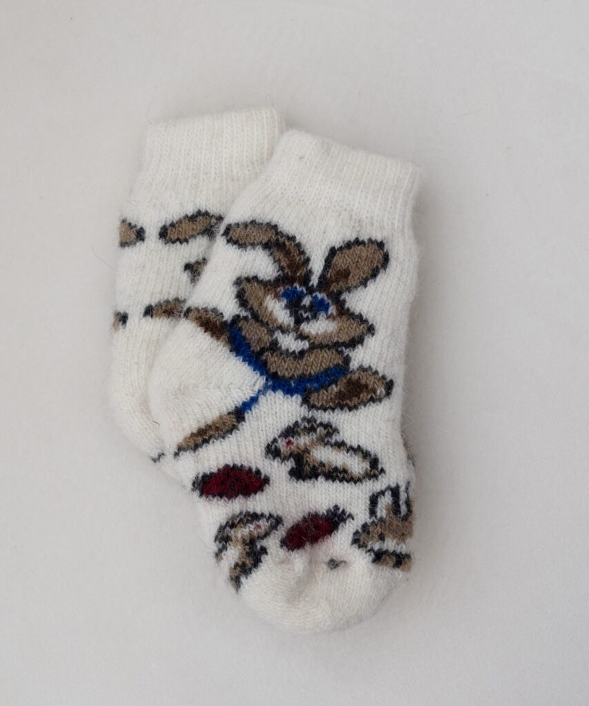 Kindersocken aus Merinowolle KIŠKIS