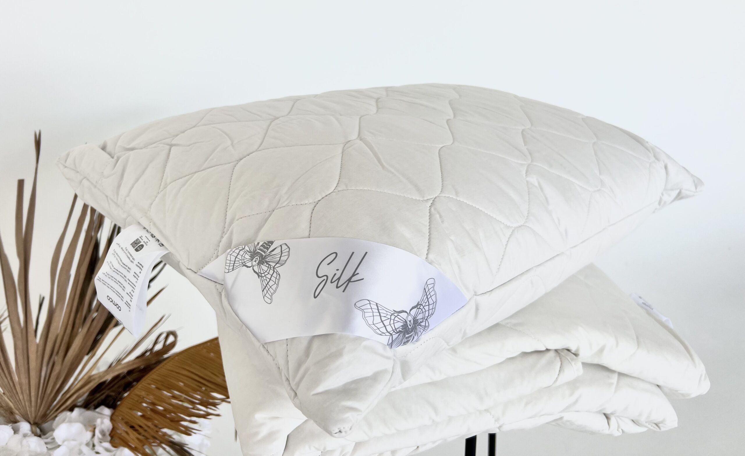 Exklusives Luxuskissen mit Naturseide