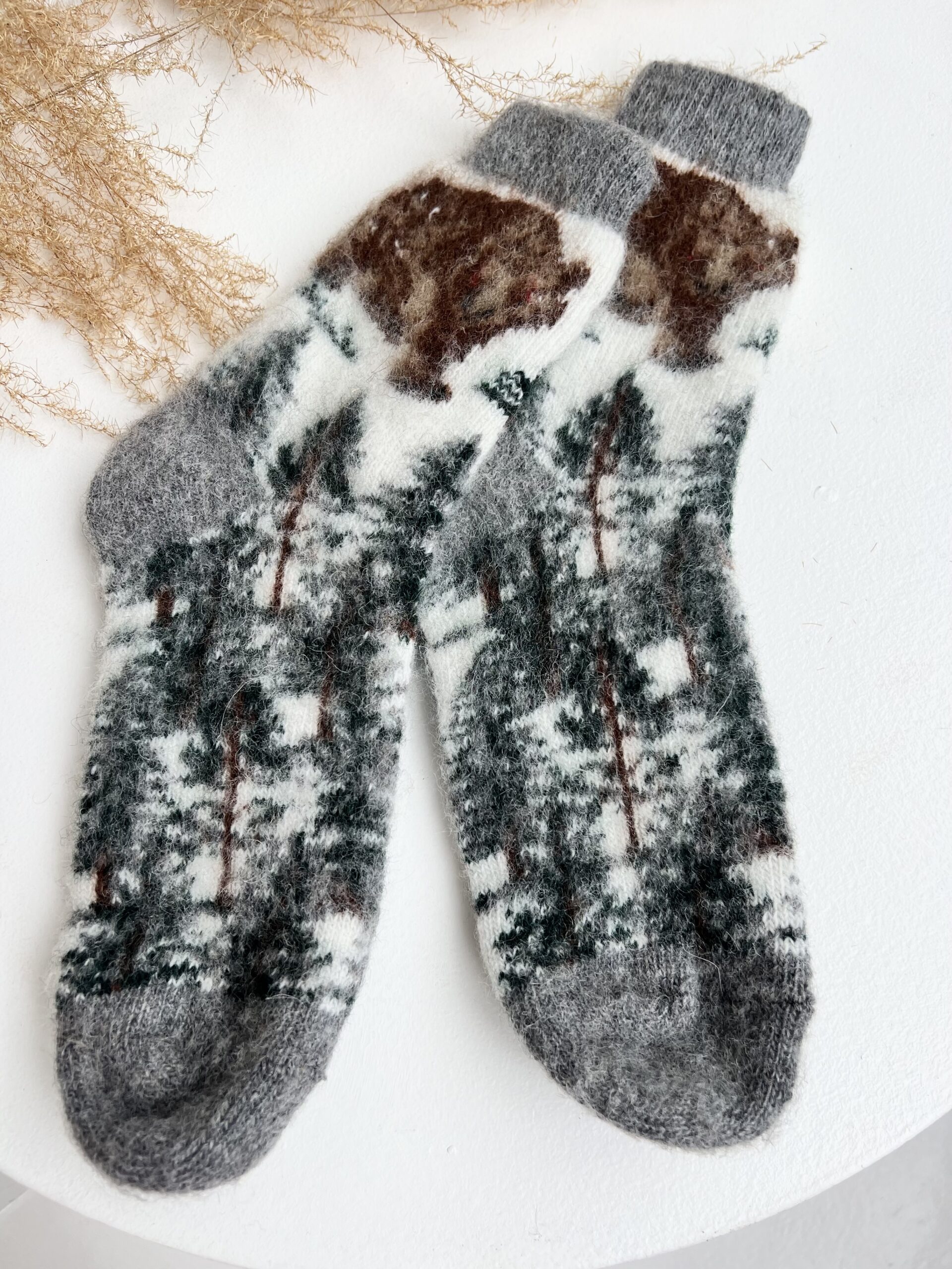 Socken aus Merinowolle MEŠKA