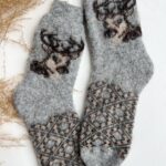 Socken aus Merinowolle RUDOLFAS