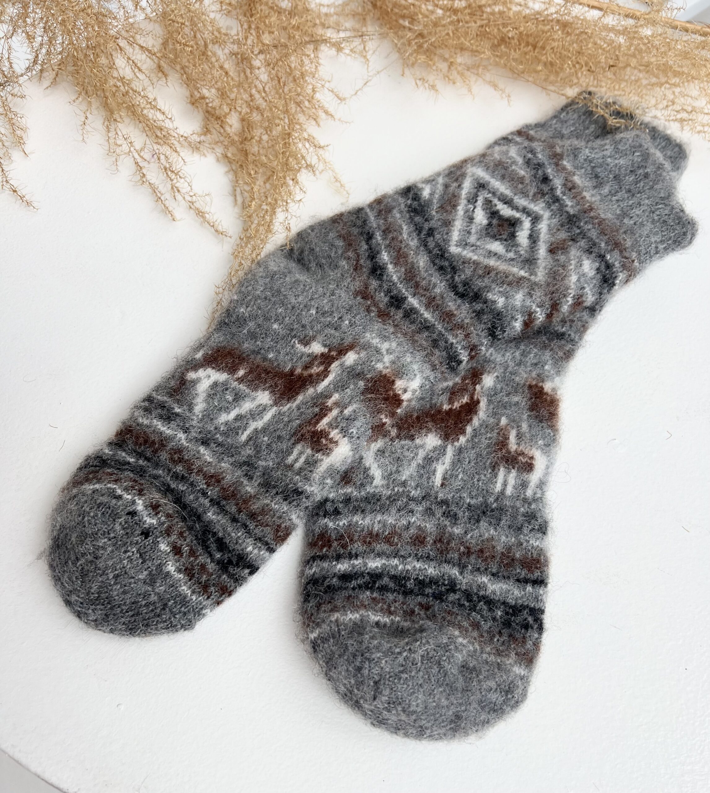 Socken aus Merinowolle ELNIAI