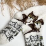 Socken aus Merinowolle KATINĖLIS