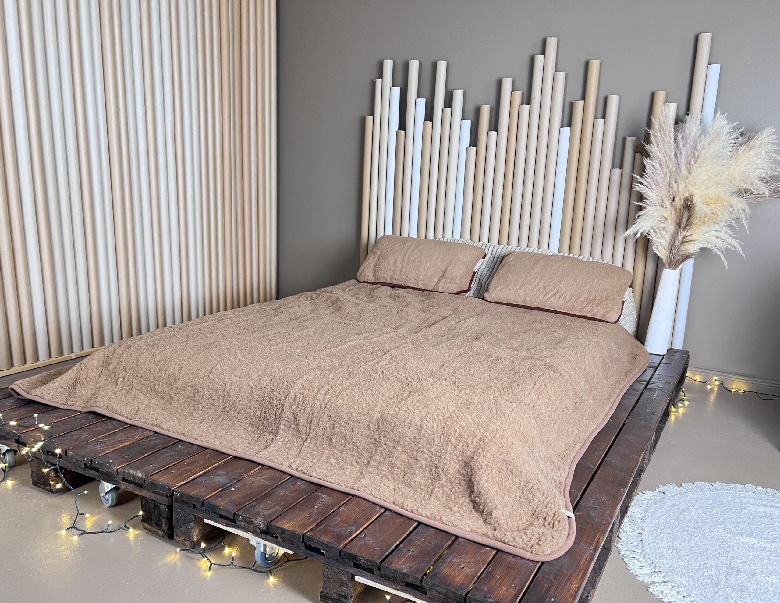 WoolLando Natural Kamelwolle-Bettwäsche-Set