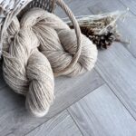 50% Hund 50% Schafwolle 1kg GELBLICH