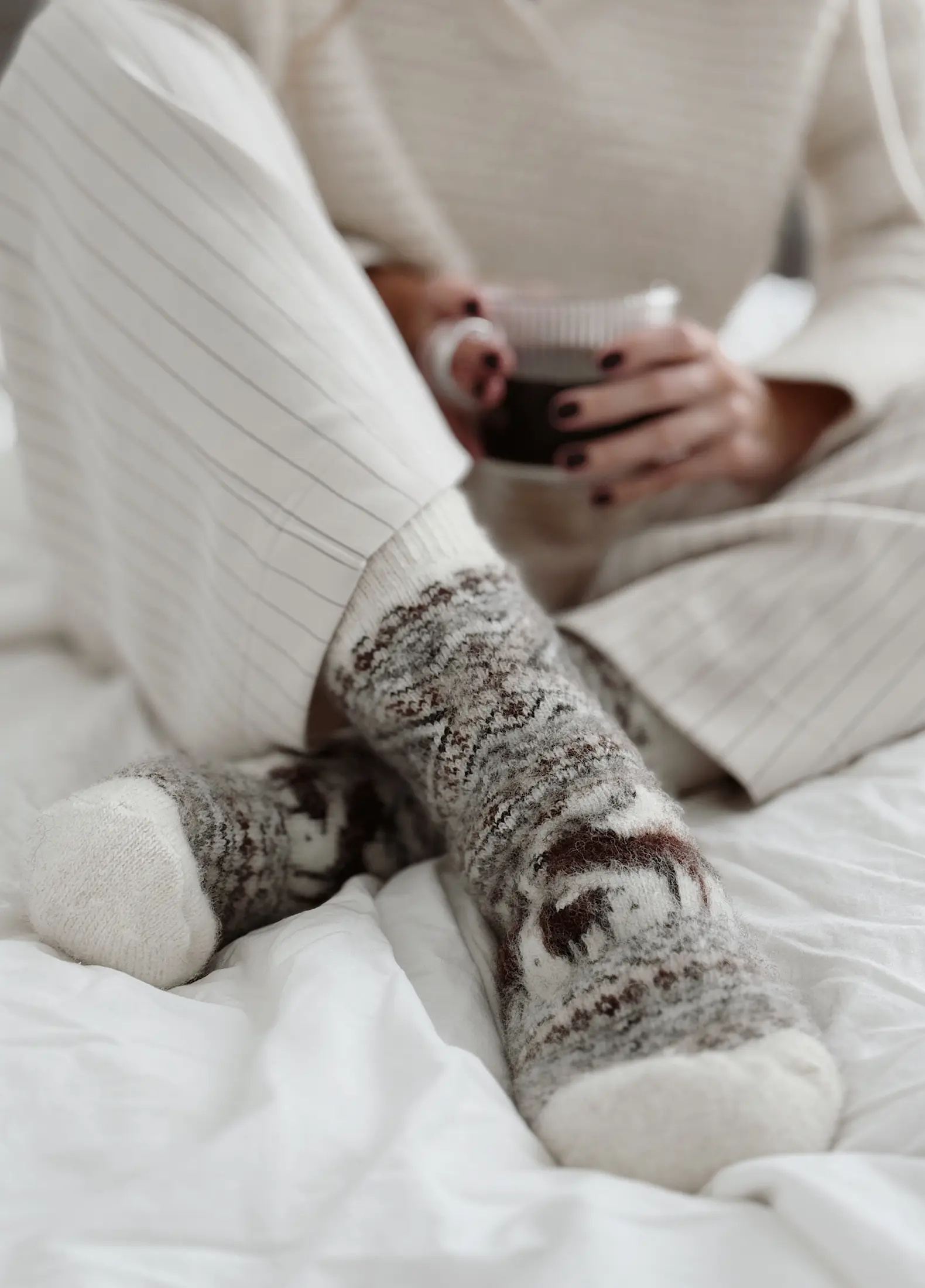 Socken aus Merinowolle BRIEDIS