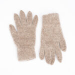 Fingerlose Damenhandschuhe aus Angora-Wolle RUSVOS