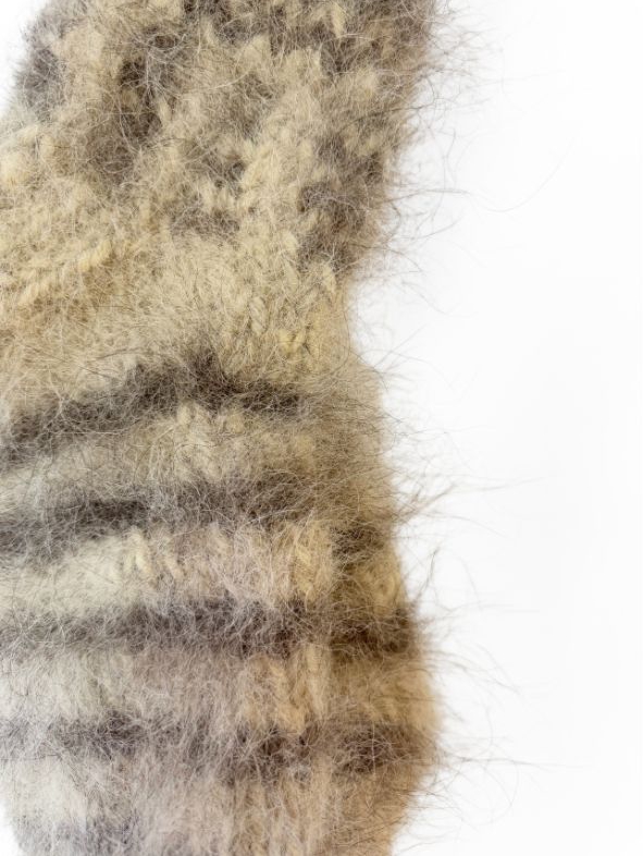 Durchblutungsfördernde Socken aus 100% Siberian Husky Wolle