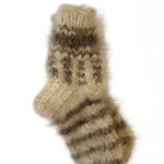 Durchblutungsfördernde Socken aus 100% Siberian Husky Wolle