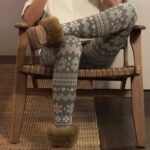 WoolLando Damenstiefel aus echtem Pelz und Wildleder