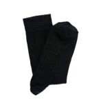 Schwarze Socken aus Merinowolle