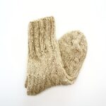 Natürliche Schaf - Hundewollsocken KOPA HANDGEFERTIGT