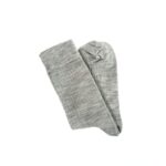 Graue Socken aus Merinowolle