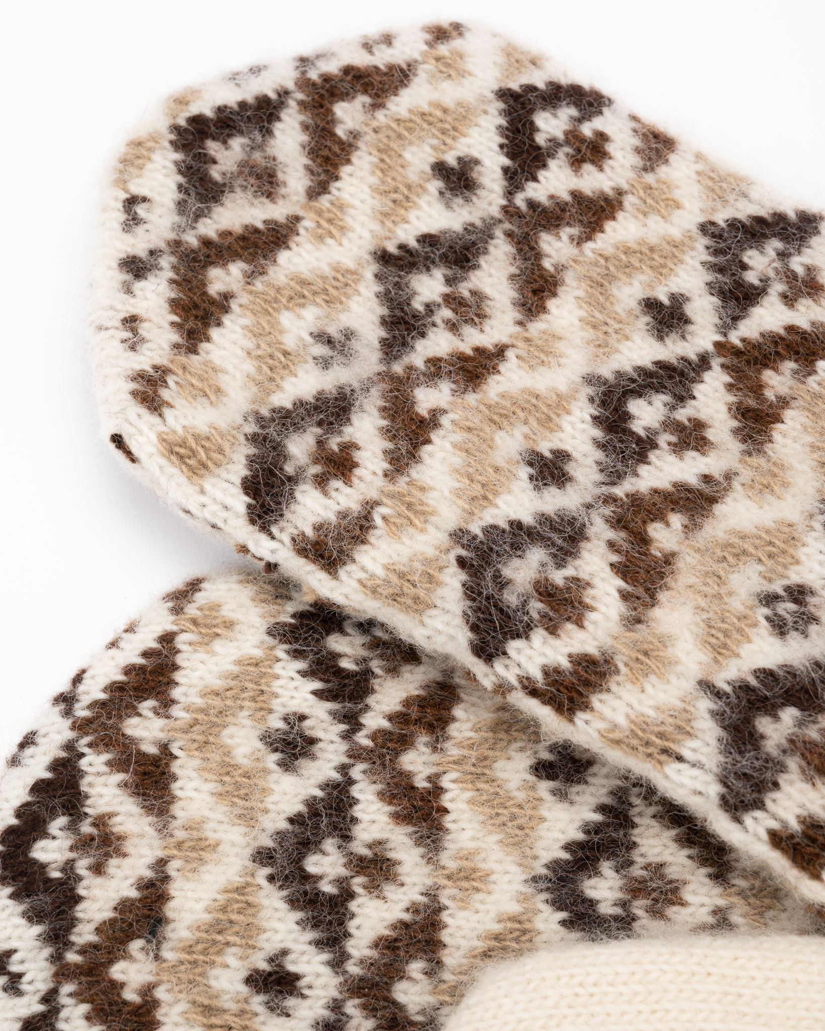 Damenfäustlinge aus Merinowolle TRIUFELIS