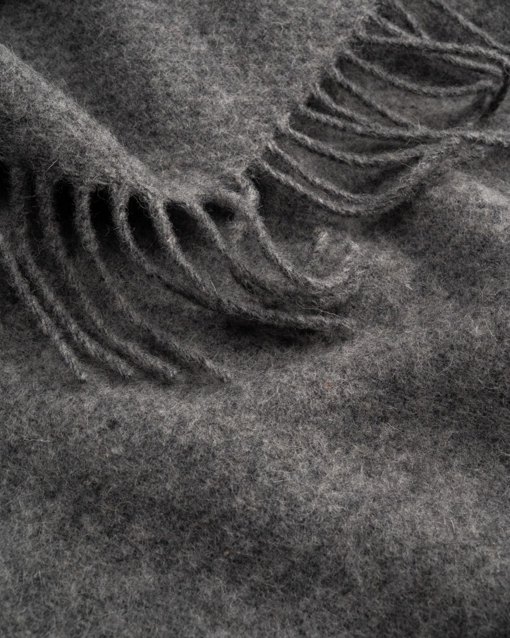 Woolland NEUSEELAND Luxus 100 % Wolldecke GRAU