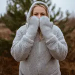 Zaffiro Lammfell Kapuzenjacke grau ZOYA UNISEX