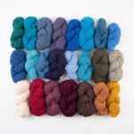 Schafwollgarn-Set 10 kg – sortierte helle Farben, WoolLando