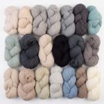 Naturfarben Schafwollgarn-Set 10 kg, WoolLando