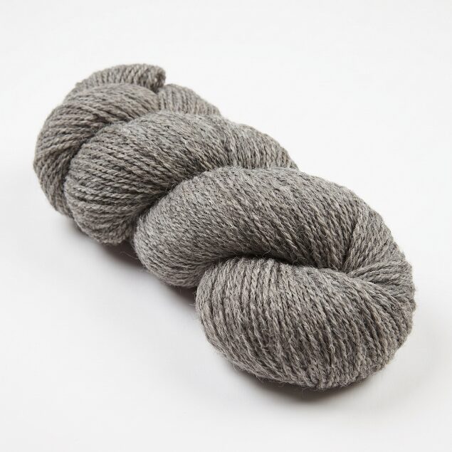 50% Hundewolle, 50% Schafwollegarn 1 kg – DUNKELGRAU, WoolLando