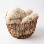 60% Sibirischer Husky Hundewolle, 40% Schafwolle 1 kg – WEIß, WoolLando
