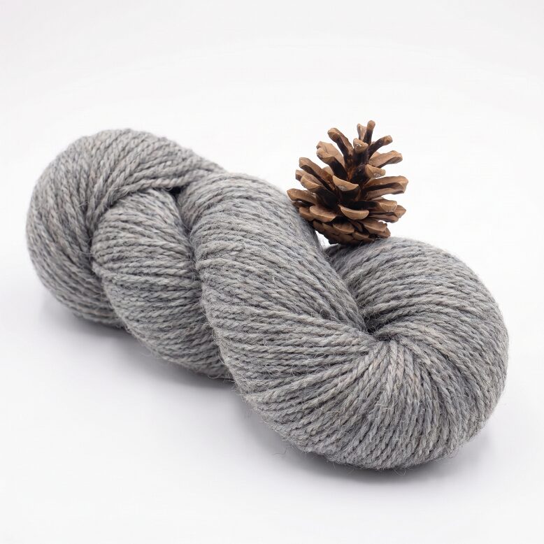 Alpakawollegarn 100 g – GRAU, WoolLando