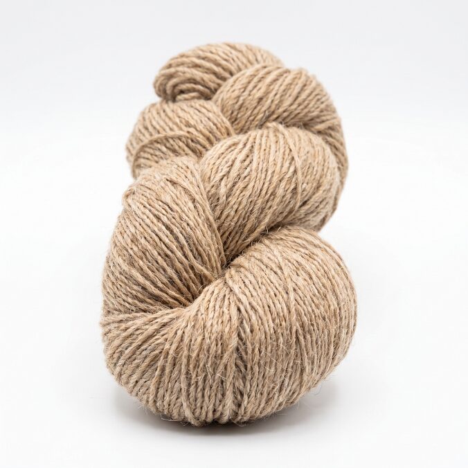 Alpakawollegarn 100 g – SAND, WoolLando