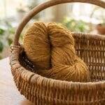 Schafwollgarn 1 kg – MUSTARD BROWN, WoolLando
