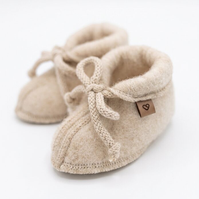 Kinder leichte Naturwollstiefel – Zaffiro