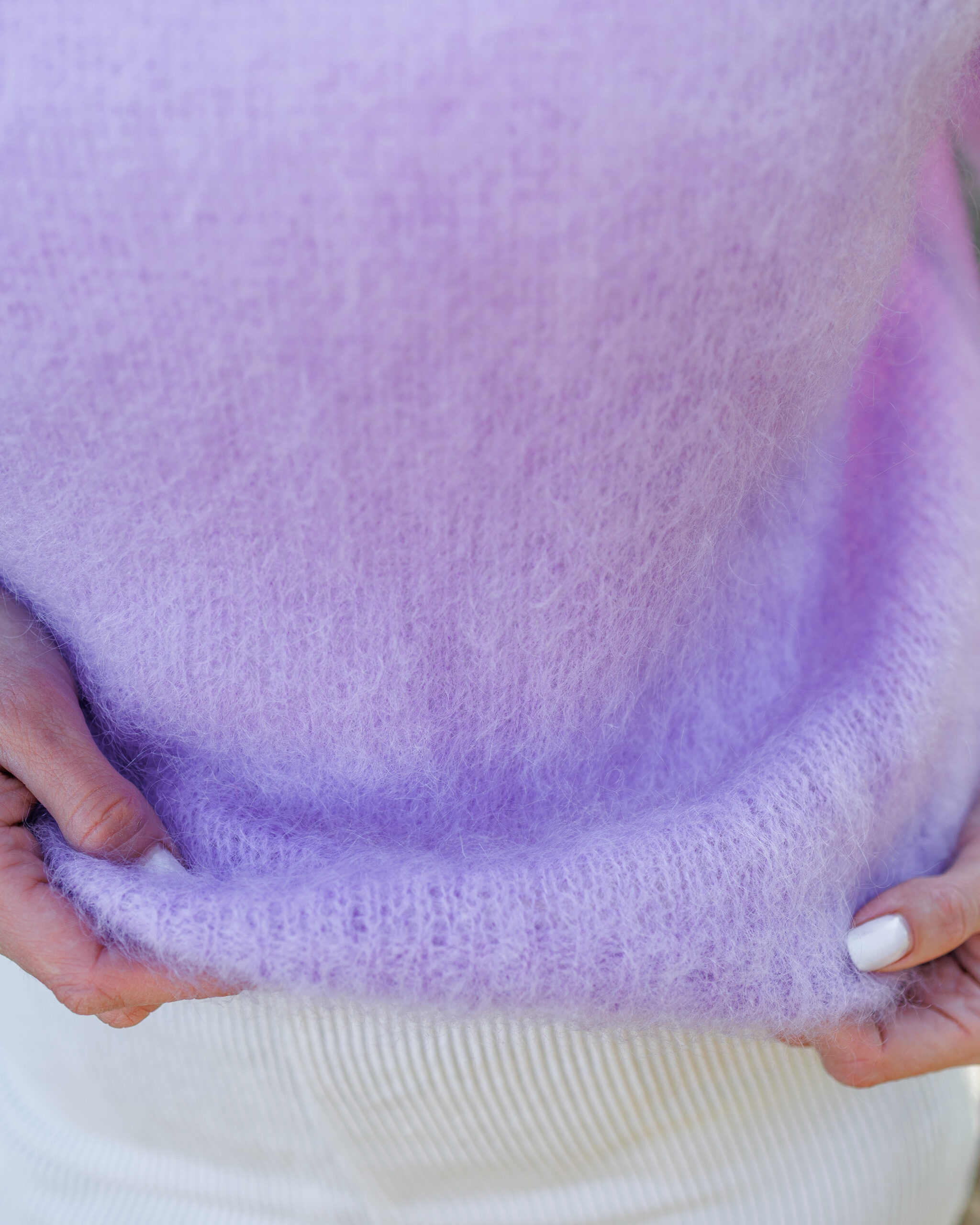 Kid-Mohair-Pullover PURPLE