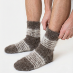 Durchblutungsfördernde 100% Sibirische Husky-Wollsocken, WoolLando