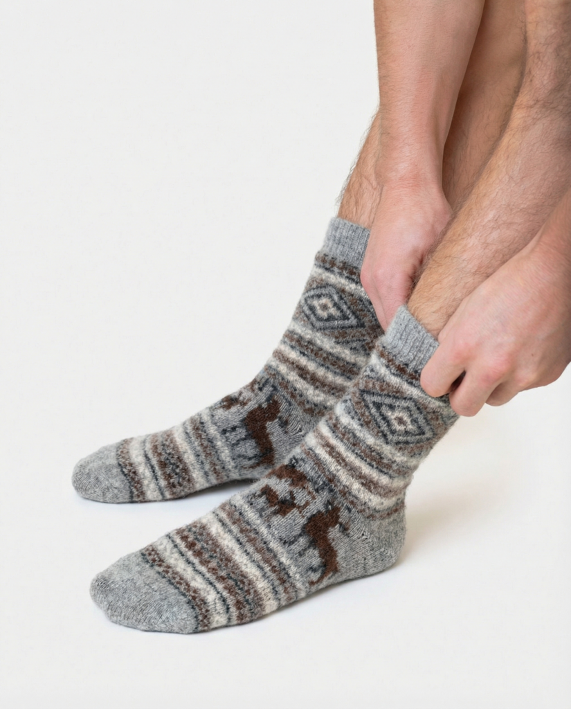 Merino-Wollsocken DEER, WoolLando