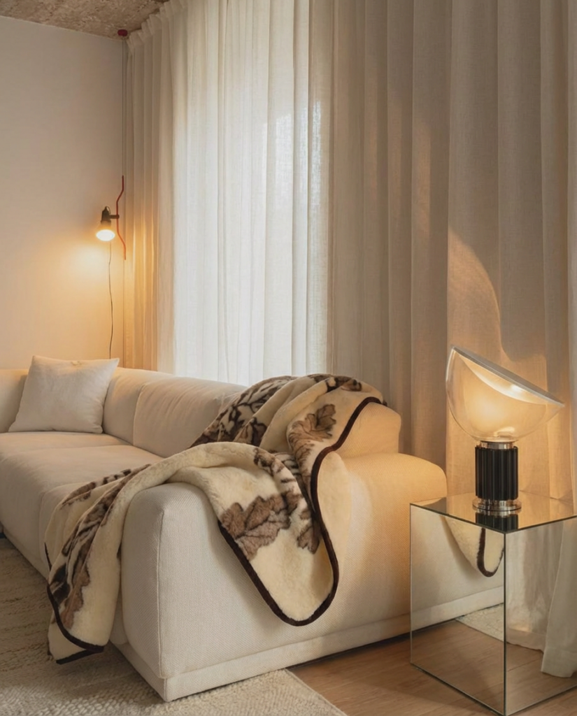 100% Merino-Wolldecke leicht OAK, WoolLando