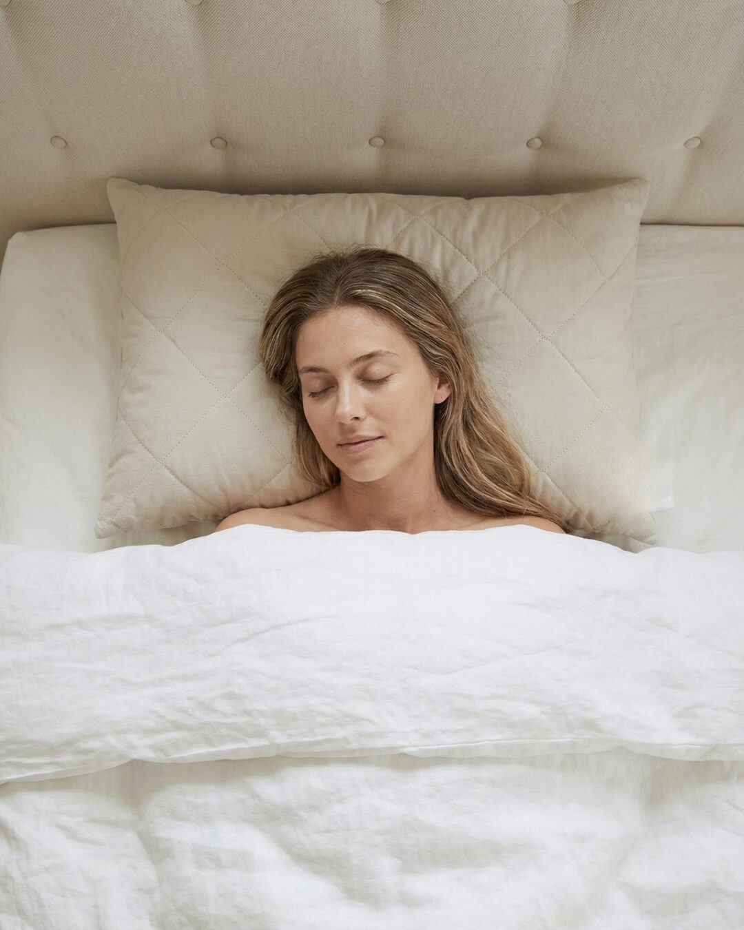 Luxus hypoallergenes Leinenfaser-Kissen LINEN, WoolLando