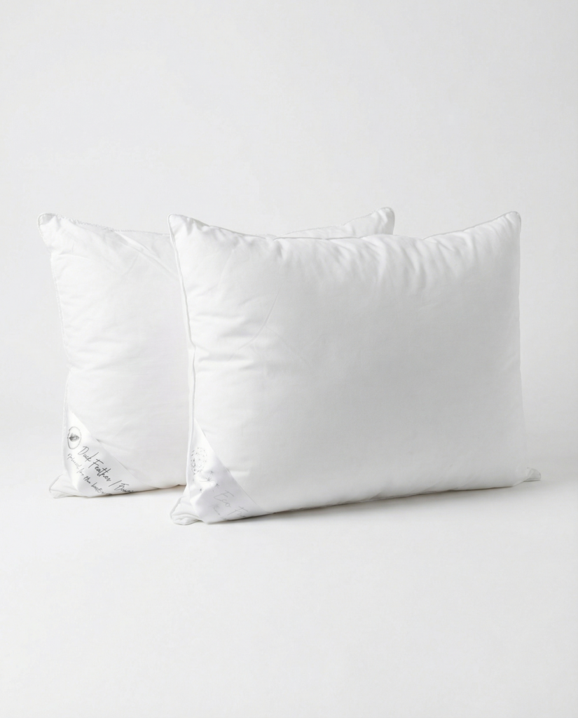 Ergonomisches Daunen- und Federkissen, WoolLando