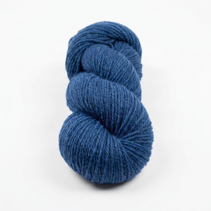 Schafwollegarn 1 kg – DUNKELBLAU, WoolLando