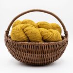 Schafwollgarn 1 kg – MUSTARD YELLOW, WoolLando