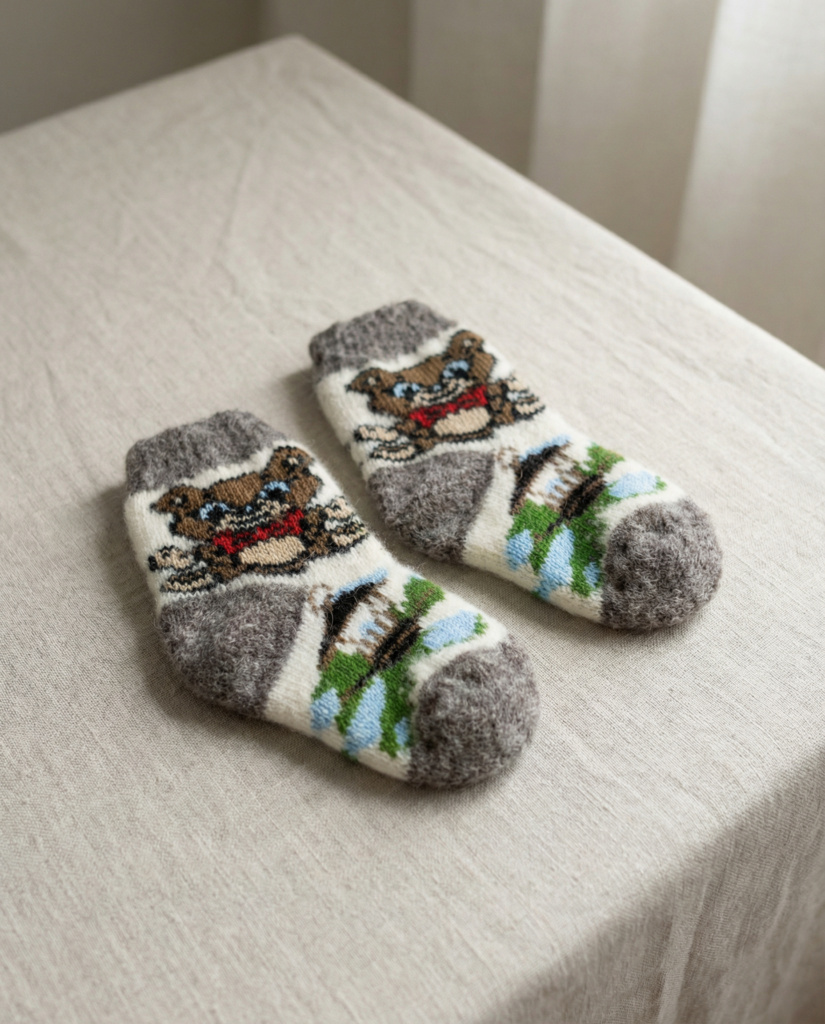 Kinder-Merino-Wollsocken BARNIS, WoolLando