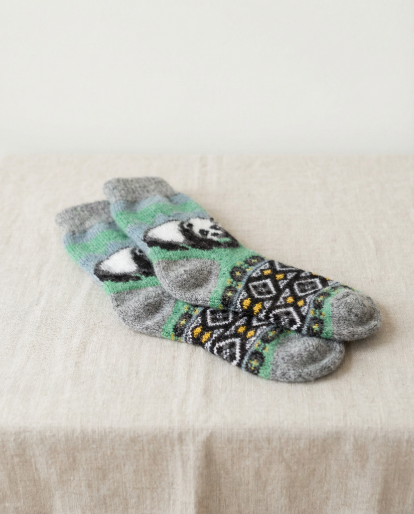 Kinder-Merino-Wollsocken PANDUTĖ, WoolLando