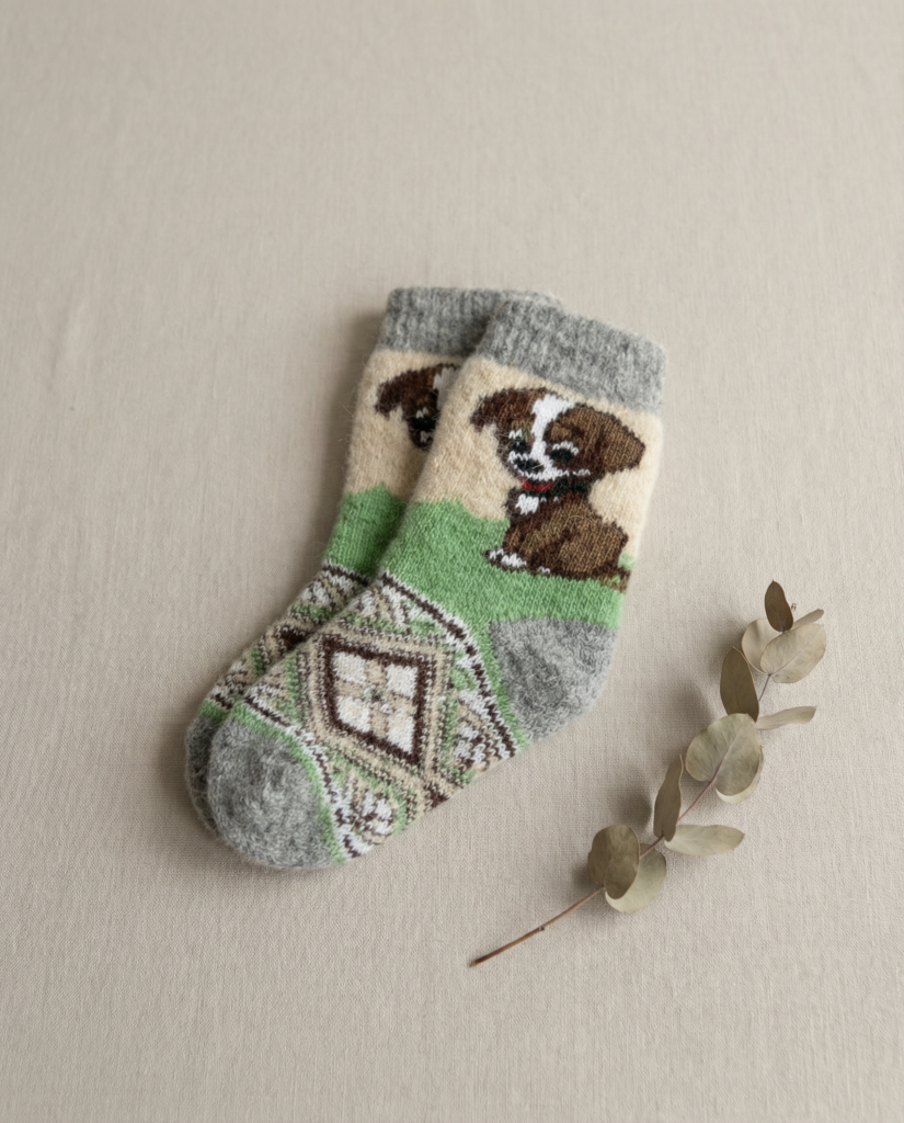 Kinder-Merino-Wollsocken ŠUNIUKAS, WoolLando