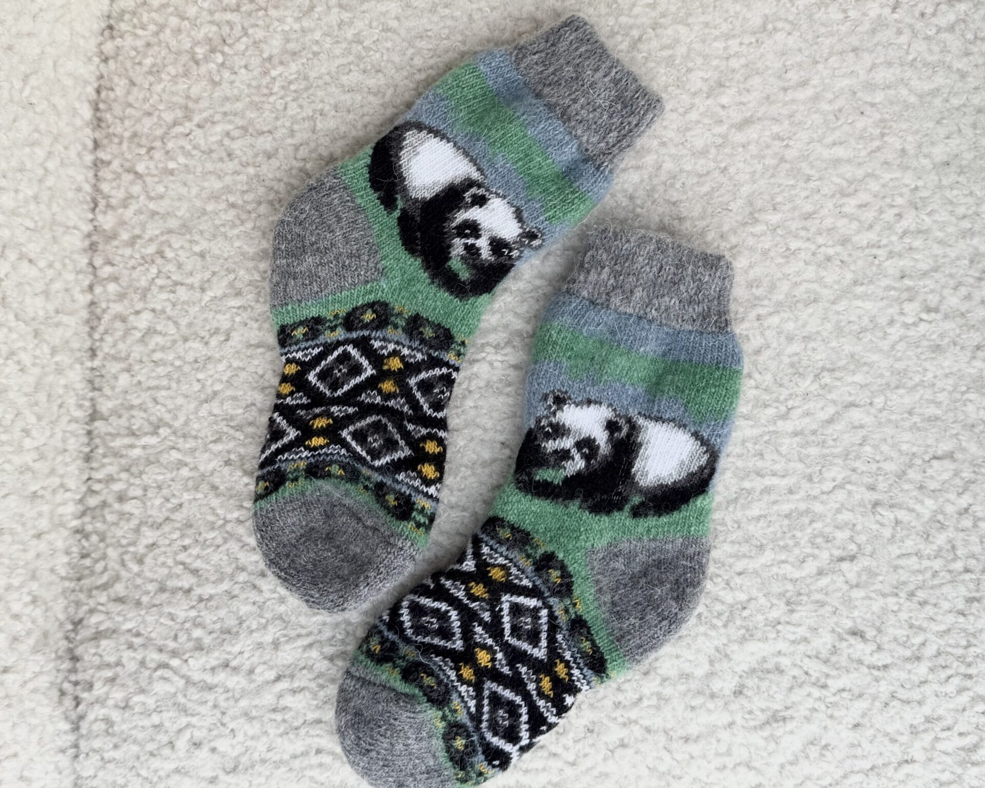 Kinder-Merino-Wollsocken PANDUTĖ, WoolLando