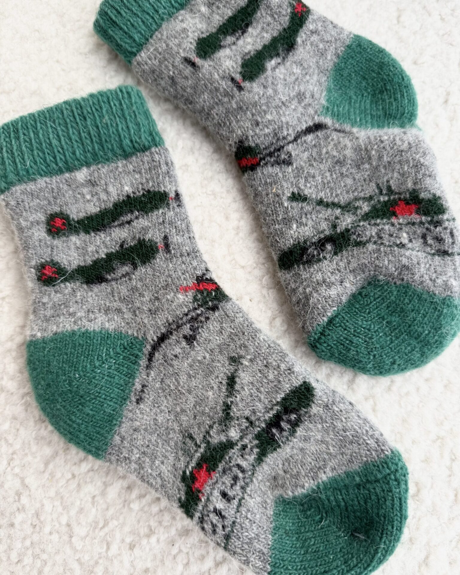 Kinder-Merino-Wollsocken LEKTUVĖLIAI, WoolLando